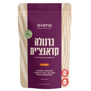 גרנולה קראנצ'ית - מארז 1 ק"ג