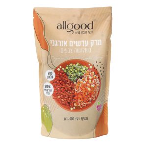 מרק עדשים אורגני - מארז 10 יח'