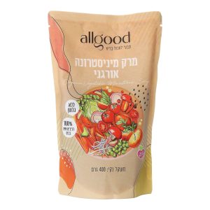 מרק מינסטרונה אורגני - מארז 10 יח'