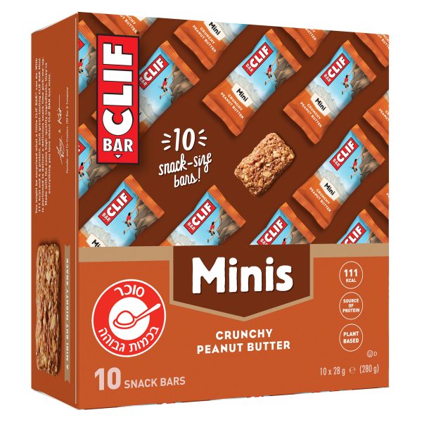 ⁦חטיף אנרגיה CLIF עם חמאת בוטנים - מארז 10 יח'⁩ – תמונה ⁦2⁩