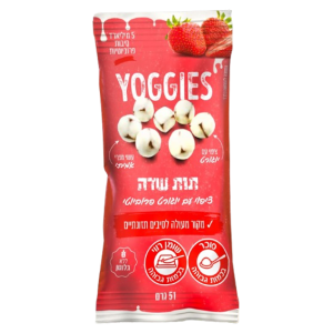 חטיף פרוביוטי "יוגיז" תות שדה - מארז 10 יח'